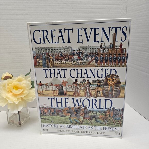 DK Great Events That Changed The World Hard Cover Book 1997 1st Edition - Picture 2 of 16